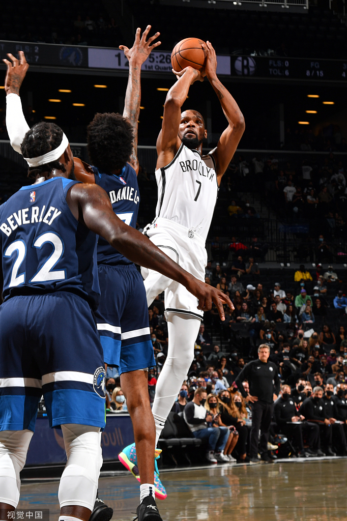 真理大帽助篮网击败森林狼 真理大帽助篮网击败森林狼